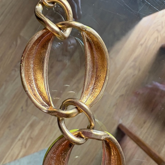 J. Crew lime and cream Chain Bracelet with Polished Finish - Picture 5 of 9